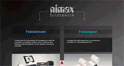 Desktop Screenshot of nimax.se