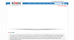 Desktop Screenshot of nimax.com.tw